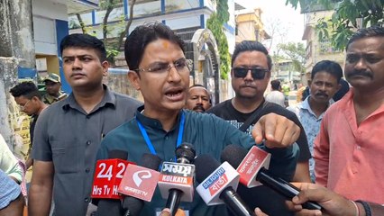 তাঁকে ঘিরে 'জয় শ্রীরাম' ধ্বনী দিতেই বারণ করলেন BJP প্রার্থী রাজু বিস্তা! কিন্তু কেন?