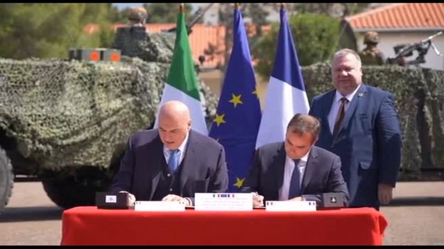 Il ministro della Difesa Crosetto ha incontrato l'omologo francese Lecornu