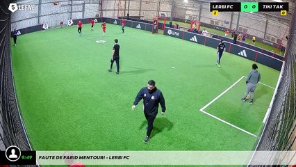 Faute de FARID MENTOURI - Lerbi FC