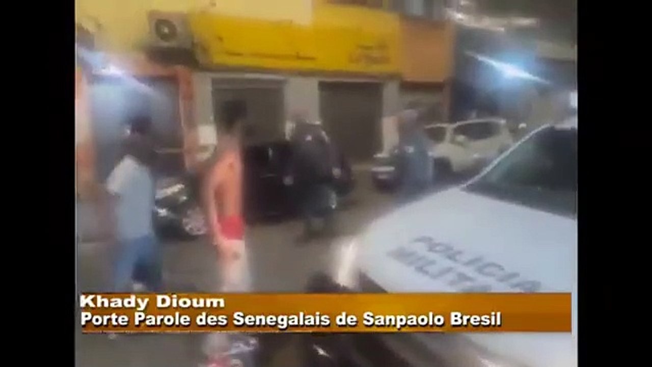 Mor Talla Mbaye tué par la Police brésilienne : Les sénégalais assiègent les rues de sao Paulo pour réclamer justice