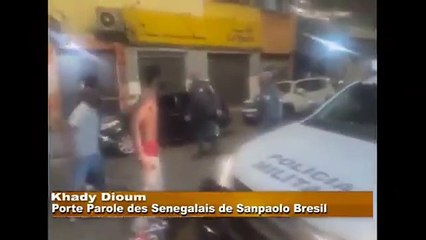 Mor Talla Mbaye tué par la Police brésilienne : Les sénégalais assiègent les rues de sao Paulo pour réclamer justice