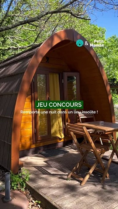  JEU-CONCOURS ✨ ⬇️  Prêt à vivre une expérience inoubliable ? ️  #petitmauda #abracadaroom #jeuconcours #concours #hébergements #insolites #gîtes #sejours #collaboration