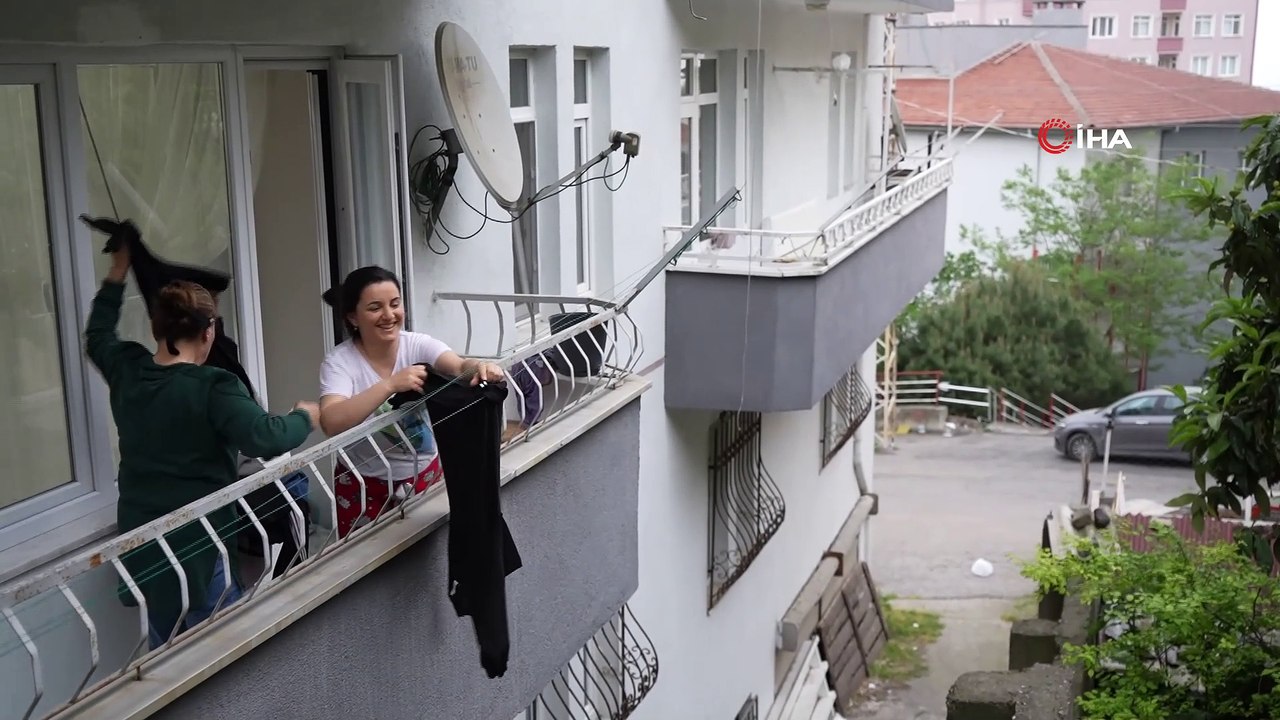 Samsun'da hava kalitesi düştü, çamur yağdı