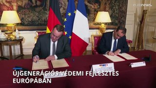 Milliárd eurós fegyverprojektet írt alá a német és a francia védelmi miniszter
