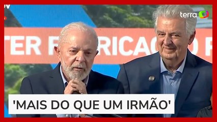 Lula chora ao falar sobre amizade com ex-ministro em inauguração de fábrica de insulina em MG