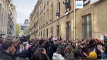 Pro-Palestinian students occupy Paris university campus