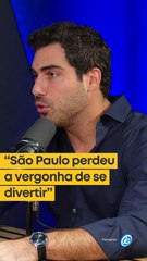 "São Paulo perdeu a vergonha de se divertir", afirma Gustavo Pires