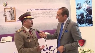 لقاء خاص مع رئيس الاتحاد العربى للرياضة العسكرية على هامش البطولة العربية العسكرية للفروسية