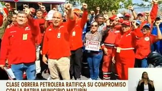Monagas | Trabajadores petroleros de Jusepín rechazan las medidas coercitivas impuestas por EE.UU.