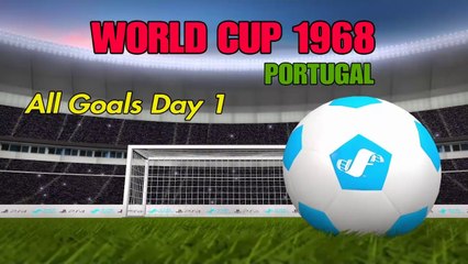 ALT World Cup 1968 PORTUGAL J1 TOUS LES BUTS