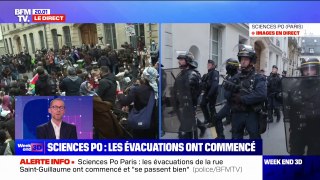 Sciences Po Paris: l'évacuation a commencé et se poursuit dans le calme