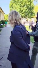 Filistin yanlısı protestolarda, Emory Üniversitesi felsefe bölümü Başkanı Noelle McAfee tutuklandı
