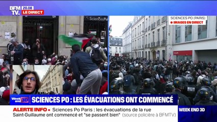 Évacuation à Sciences Po Paris: "Les étudiants sont déterminés à rester ici", affirme un élève de l'IEP