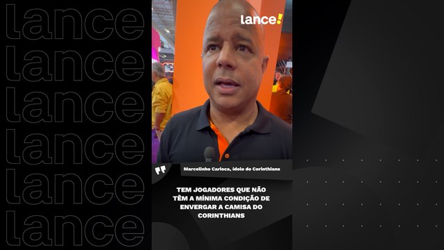 Ídolo do Timão, Marcelinho Carioca dispara sobre má fase do Corinthians