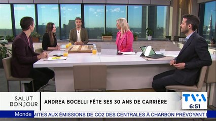 Céline Dion et Andrea Bocelli-Salut Bonjour-26 Avril 2024