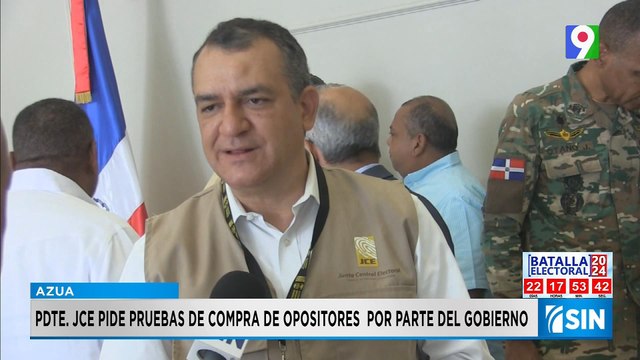 JCE pide pruebas sobre denuncias de compra de opositores | Primera Emisión SIN