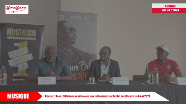 Concert- Soum Bill donne rendez-vous aux mélomanes au Sofitel hôtel Ivoire le 4 mai 2024