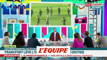 Télécharger la video: Francfort lève l'option d'achat pour Ekitike (PSG) - Foot - Transferts