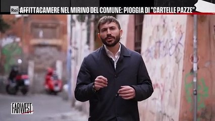 Affittacamere cartelle pazze del Comune di Roma - FarWest 08012024