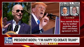 Biden says he will debate Trump ahead of November