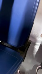 Los asientos en la tribuna de prensa del nuevo Bernabéu