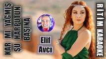 Kar mı Yağmış Şu Harputun Başına - Elif Avcı ✩ Ritim Karaoke Orijinal Trafik (Elazığ Düğünü)