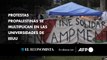 Protestas propalestinas se multiplican en las universidades de EEUU