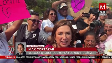 Ponen araña a 'hostigadores' afuera de casa de campaña de Xóchitl Gálvez, denunciarán por espionaje