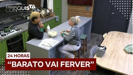 Ste e Catia conversam sobre votação e acreditam que vão para a Zona de Risco  | A Grande Conquista