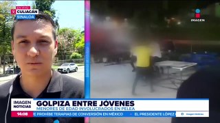 En Sinaloa se registró una pelea campal entre jóvenes