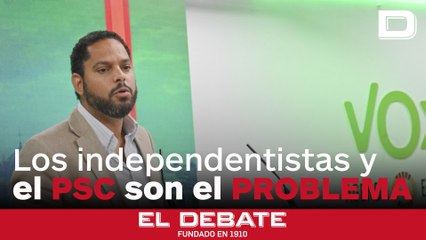 Vox abre la campaña equiparando a PSC e independentistas: «Es el mismo problema»