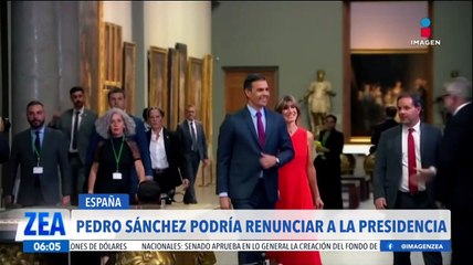 Pedro Sánchez, presidente del Gobierno de España, reflexionará sobre su posible renuncia