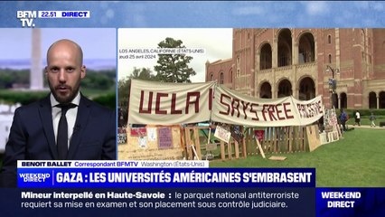 Gaza: des manifestations d'ampleur nationale dans les universités américaines