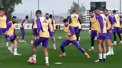Final training session ahead of Real Sociedad! _ Real Madrid City