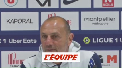 Der Zakarian : « On avance » - Foot - L1 - Montpellier