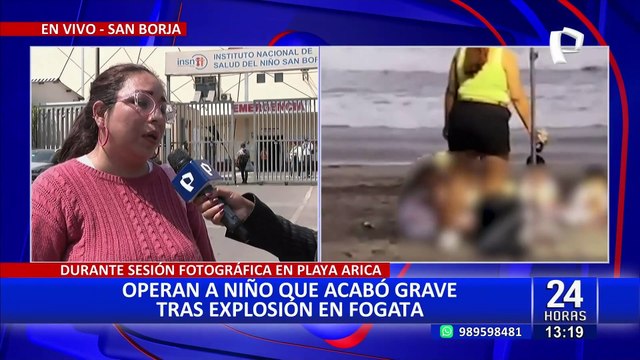 Trágica sesión de fotos en una playa termina con dos niños con graves quemaduras