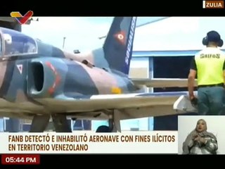 Zulia | FANB neutralizó una aeronave que ingresó de manera ilícita a cielo venezolano