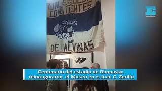 Centenario del estadio de Gimnasia: reinauguron el Museo en el Juan C. Zerillo