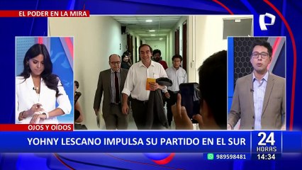 Download Video: Yonhy Lescano inicia gira por el sur del Perú para impulsar su partido 