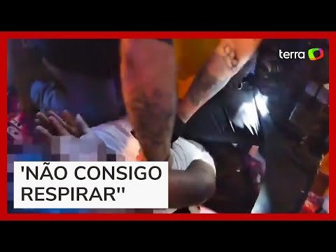 Homem negro morre nos EUA após ser detido e policial apoiar joelho em seu pescoço