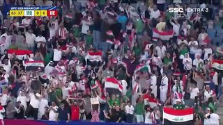 كأس آسيا تحت 23 سنة - قطر العراق -فيتنام ركله جزاء تنفيذ علي جاسم 26_4_2024.....