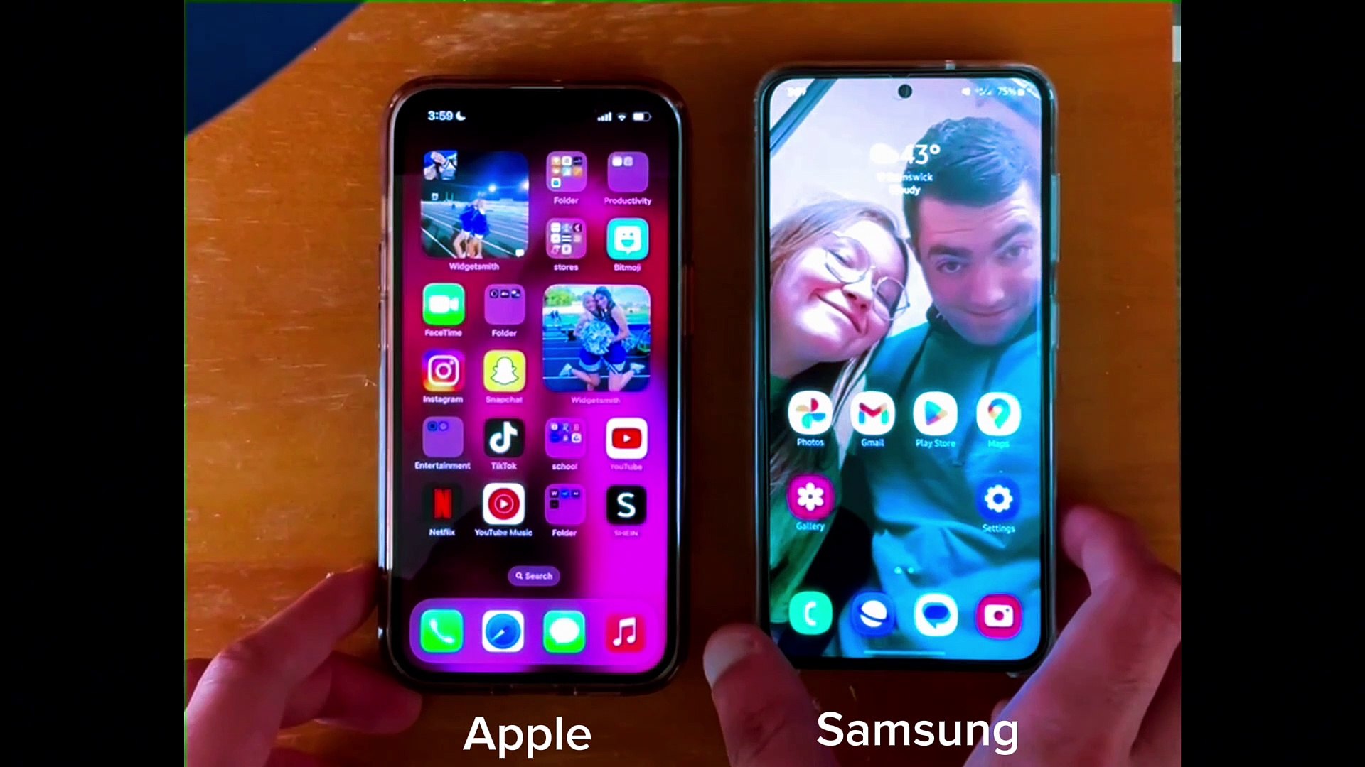 ⁣Apple Vs Samsung: Speed Test