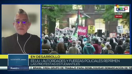 Lisbeth Meléndez: La represión a estudiantes en EE.UU. es inadmisible