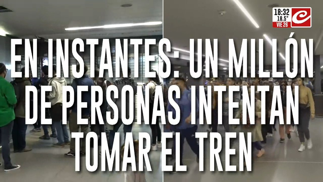 Paro sorpresivo de la línea C del Subte