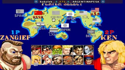 Street Fighter II' Champion Edition - kokolek vs ARGENTINAPESA FT5