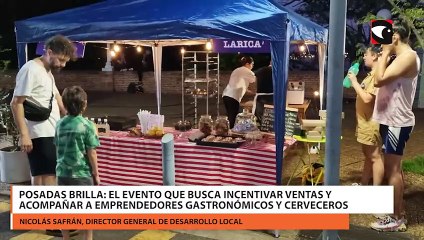 Posadas Brilla: el evento que busca incentivar ventas y acompañar a emprendedores gastronómicos y cerveceros