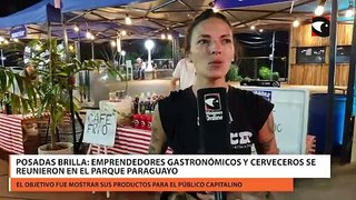 Posadas Brilla: emprendedores gastronómicos y cerveceros se reunieron en el Parque Paraguayo