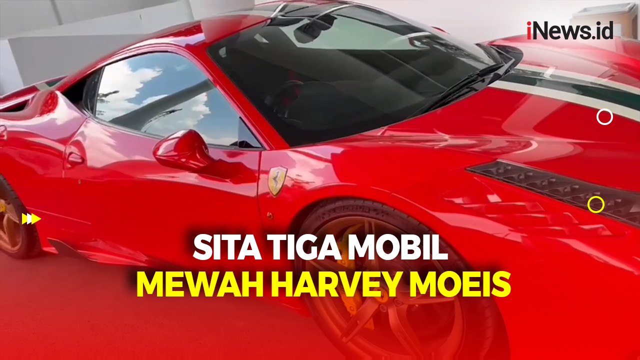 Kejagung Sita Mobil Mewah Harvey Moeis, Dua Ferrari dan Satu Mercedes-Benz