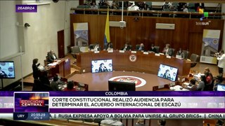 Corte Constitucional colombiana realiza audiencia para ratificar el Acuerdo Internacional de Escazú