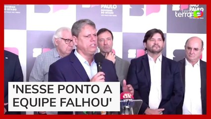 Caso Porsche: Tarcísio afirma que PM poderia ter feito flagrante e 'falhou'